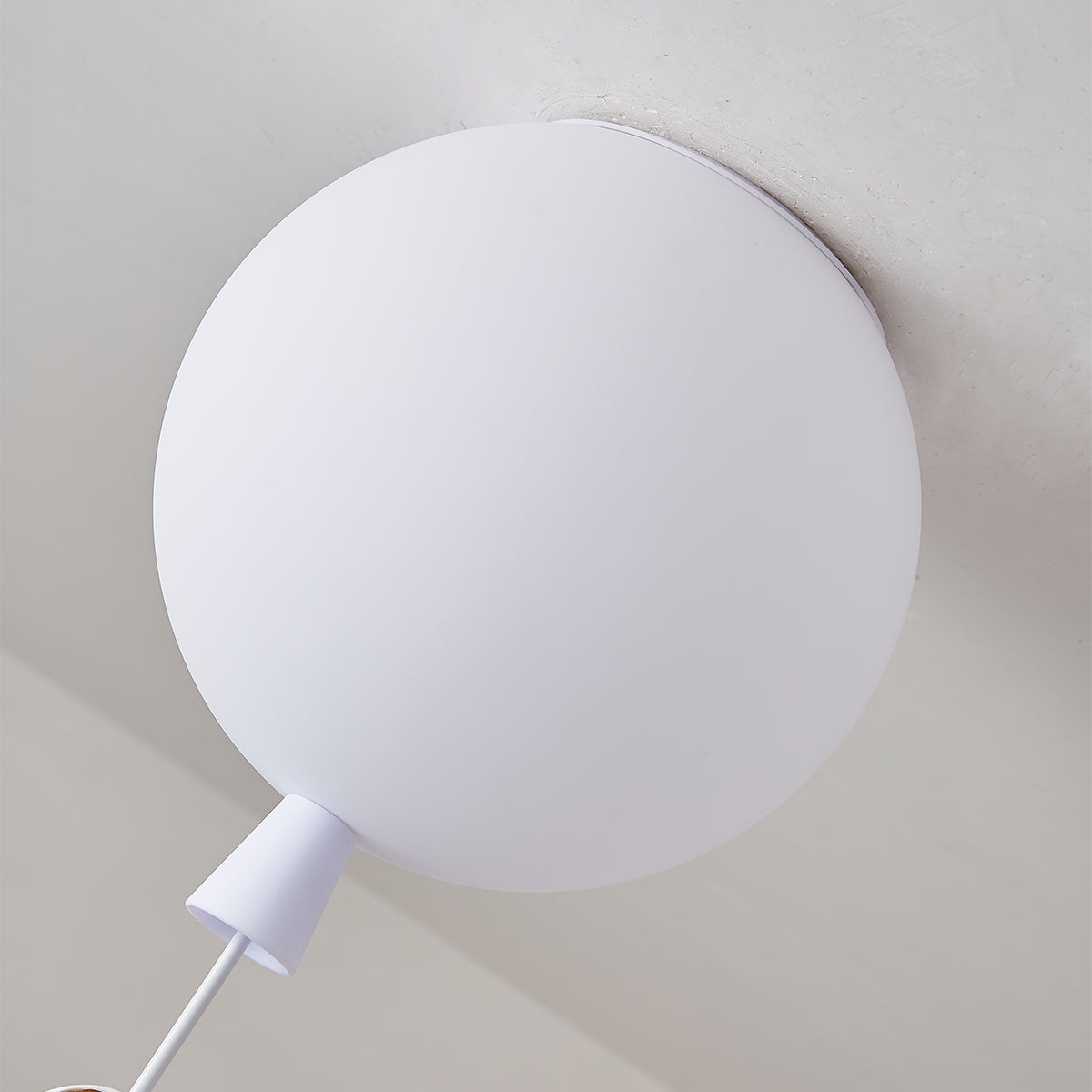 Frosted Balloon Ceiling Light - Blowlighting