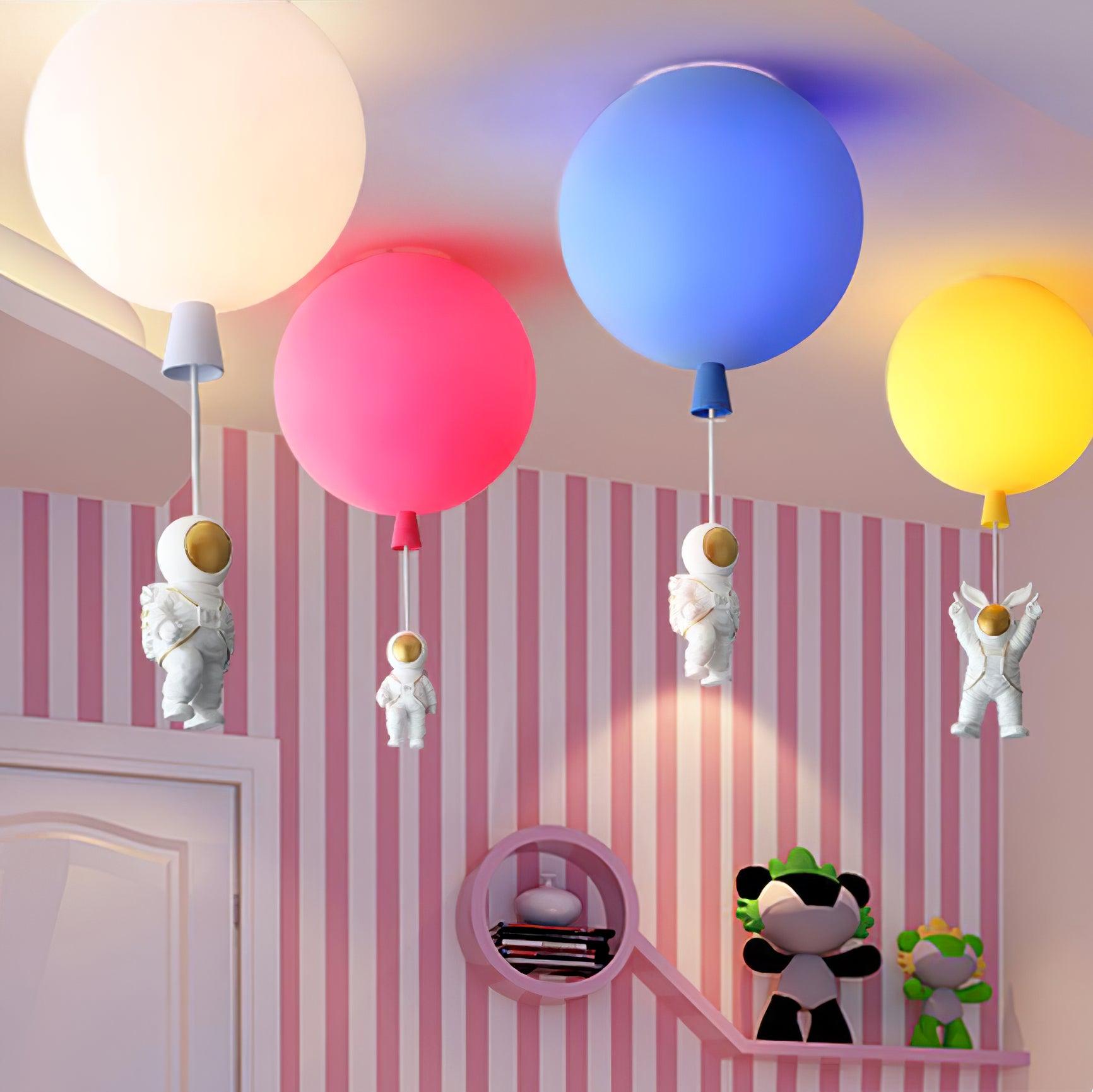 Frosted Balloon Ceiling Light - Blowlighting