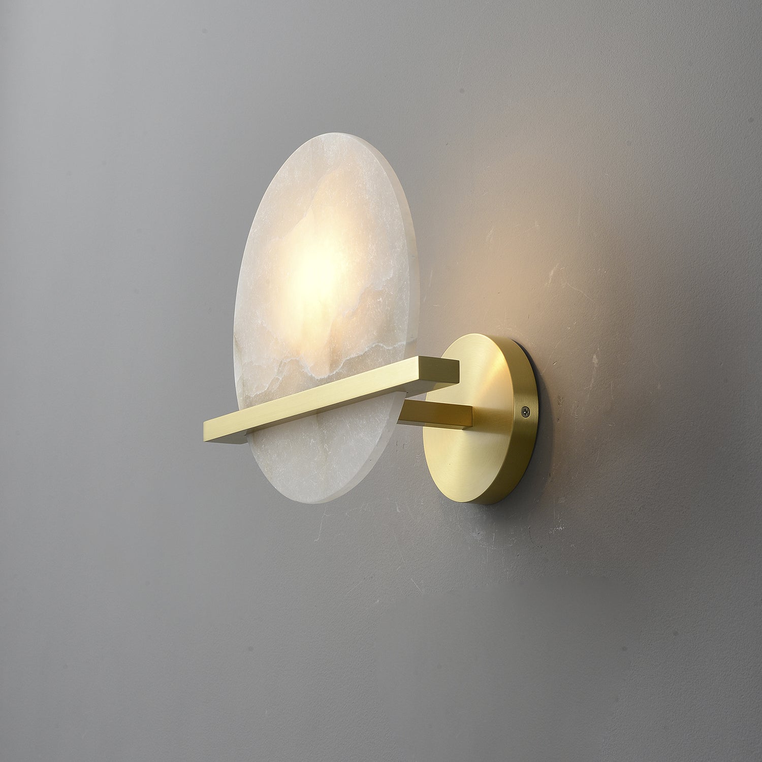 Vomiror Sphere Alabaster Wall Light - Blowlighting