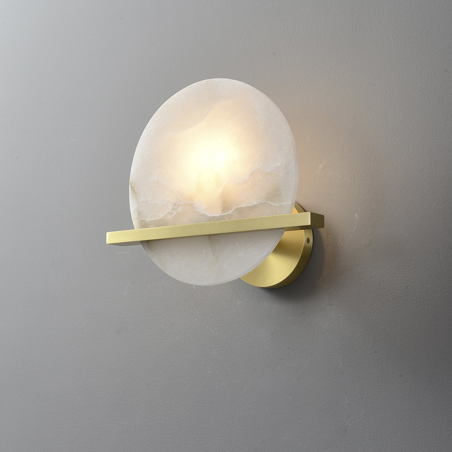 Vomiror Sphere Alabaster Wall Light - Blowlighting