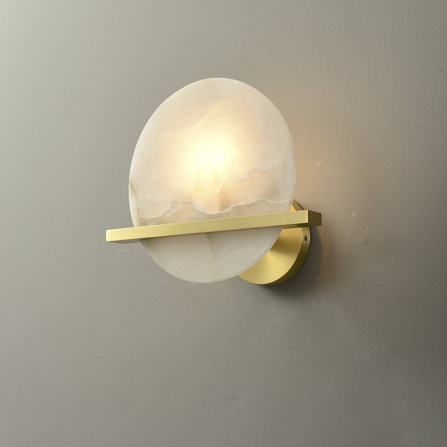 Vomiror Sphere Alabaster Wall Light - Blowlighting
