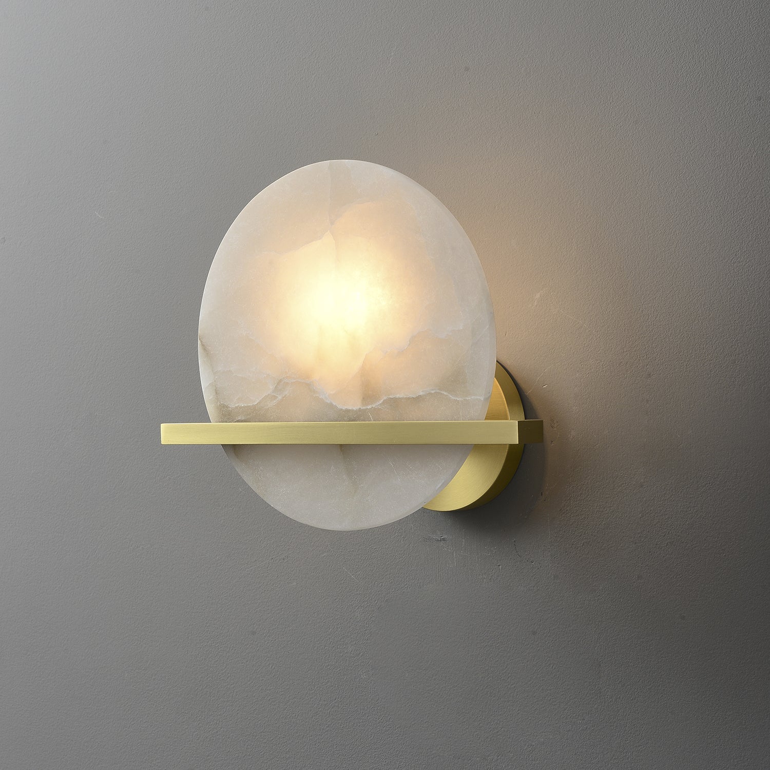 Vomiror Sphere Alabaster Wall Light - Blowlighting