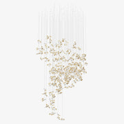 Citalora Crystal Cluster Pendant Light Chandelier - Blowlighting