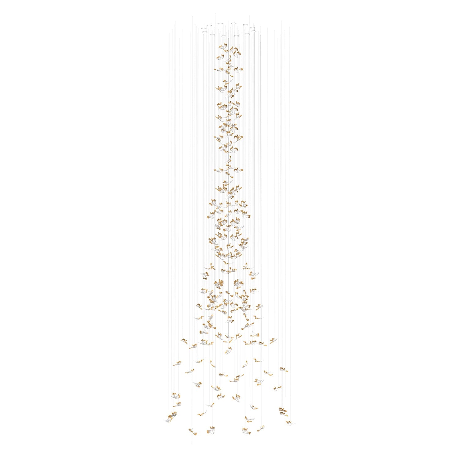 Citalora Crystal Cluster Pendant Light Chandelier - Blowlighting