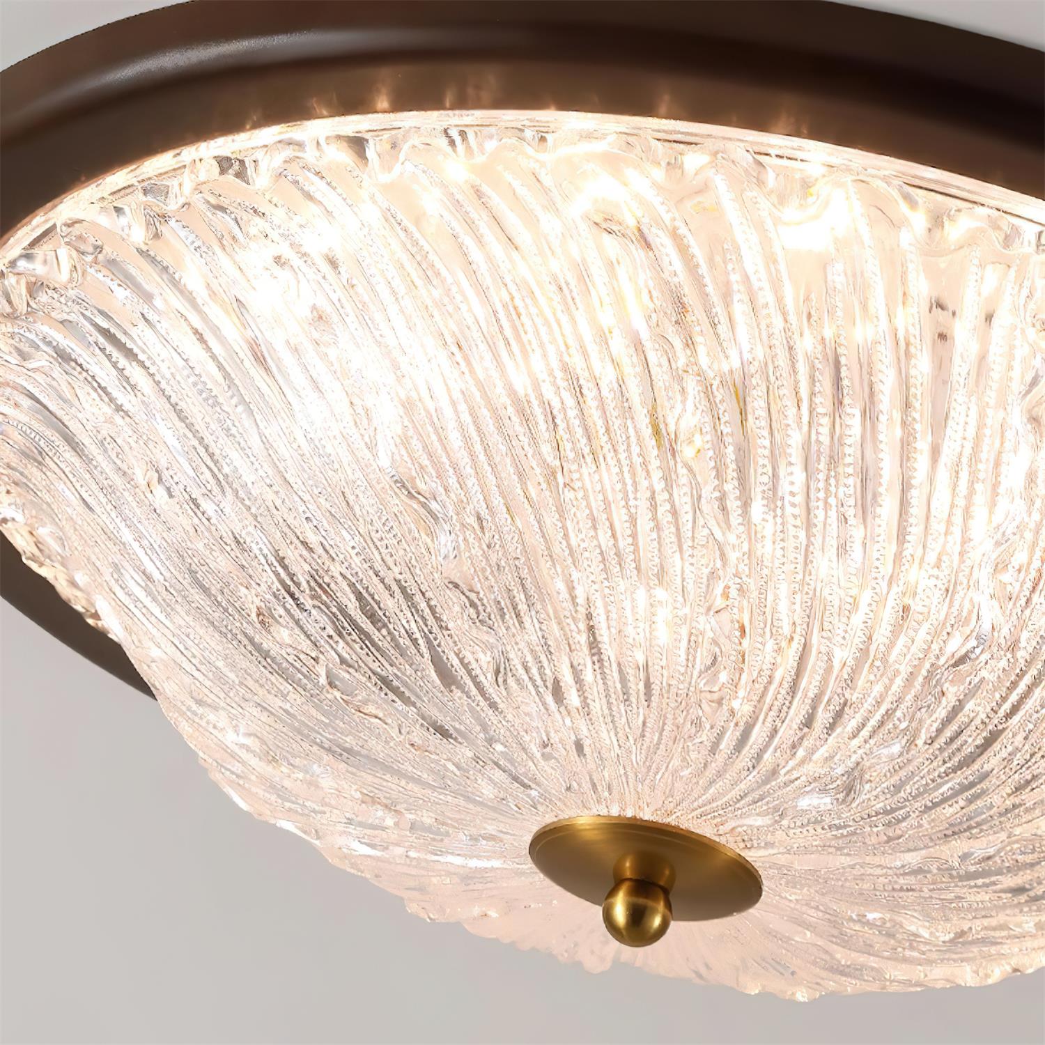 Vortex Frostwave Ripple Ceiling Lamp