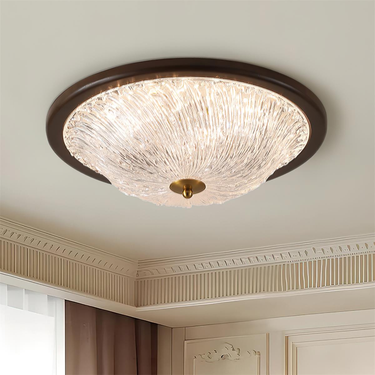 Vortex Frostwave Ripple Ceiling Lamp