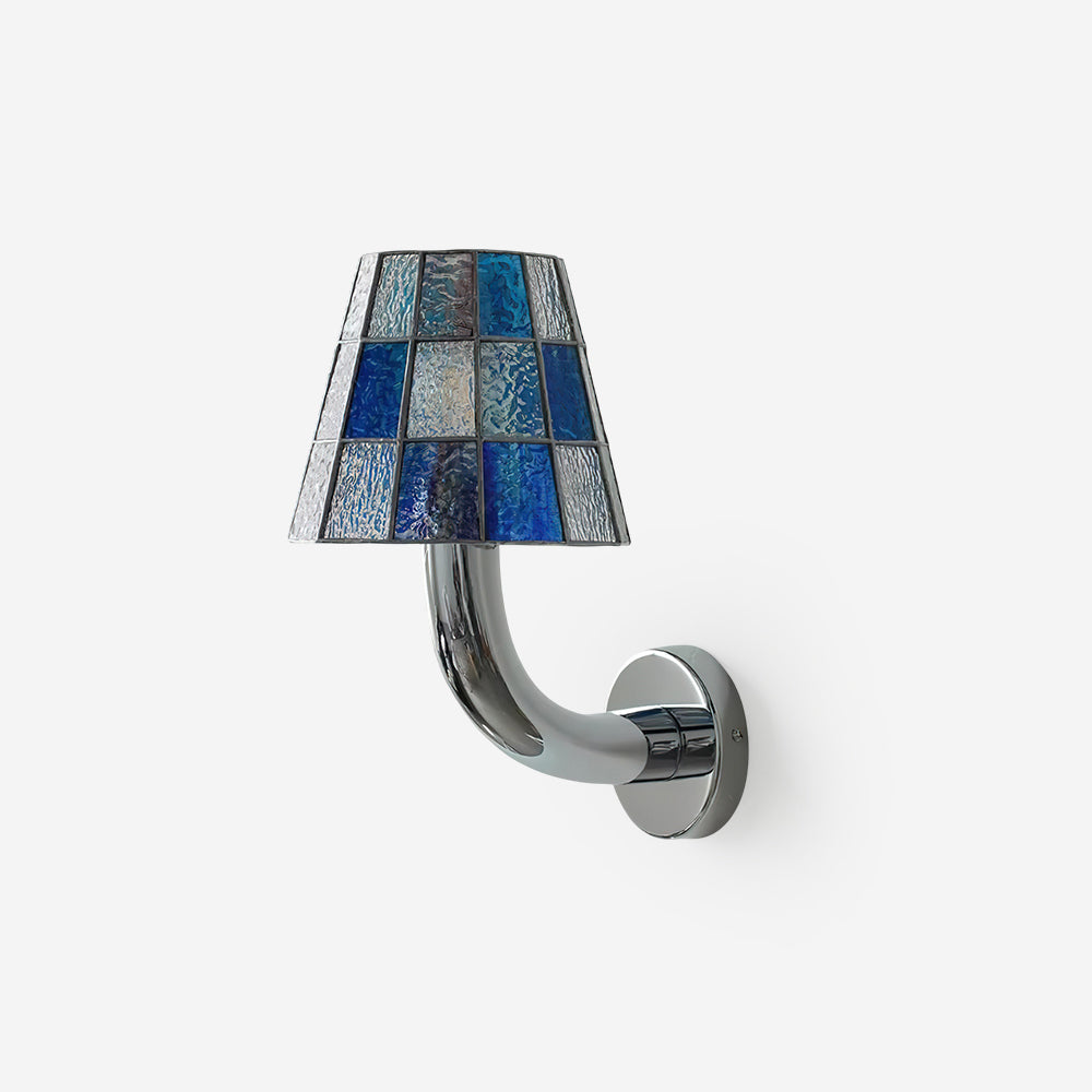 Fun Bohemian Glass Guy Wall Light
