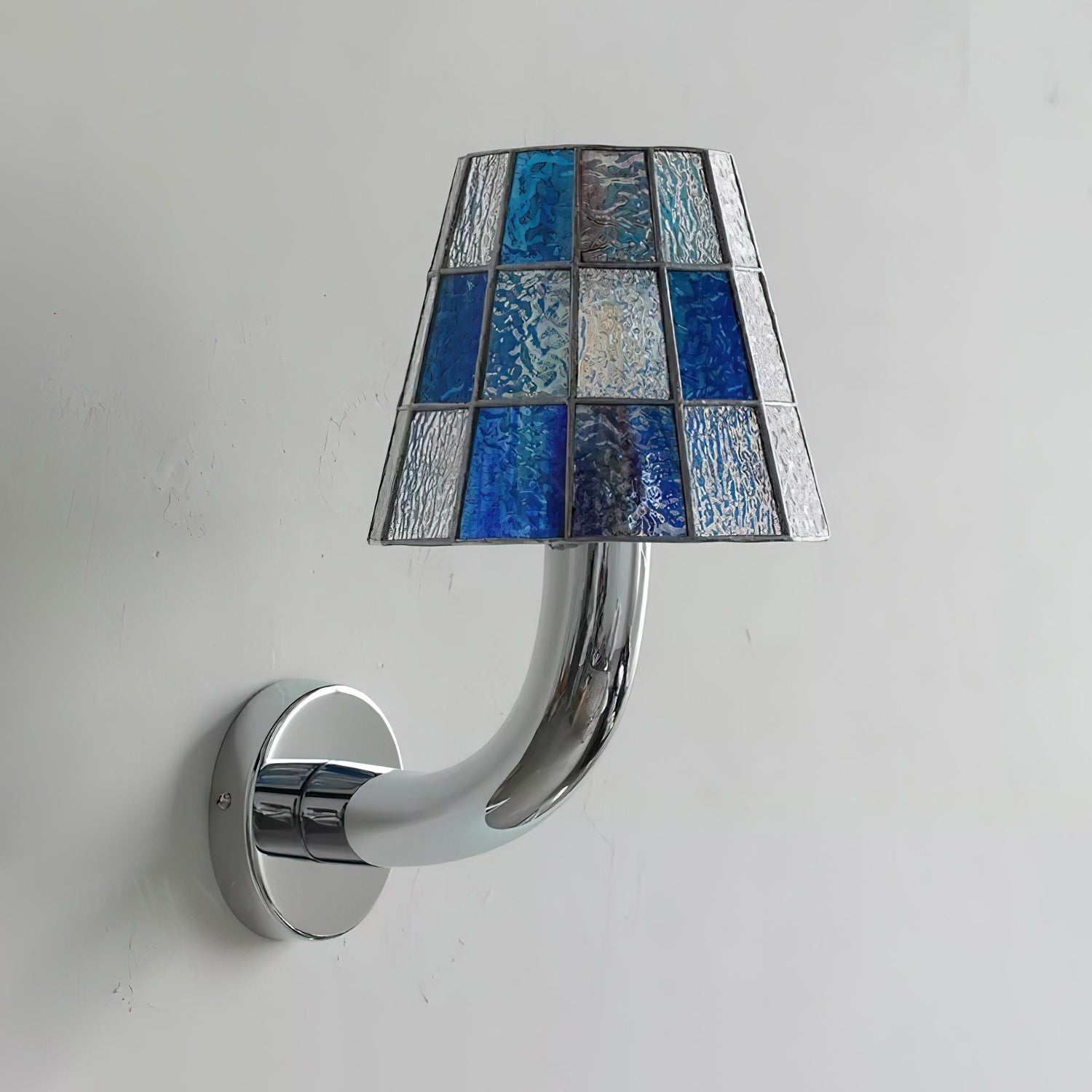 Fun Bohemian Glass Guy Wall Light