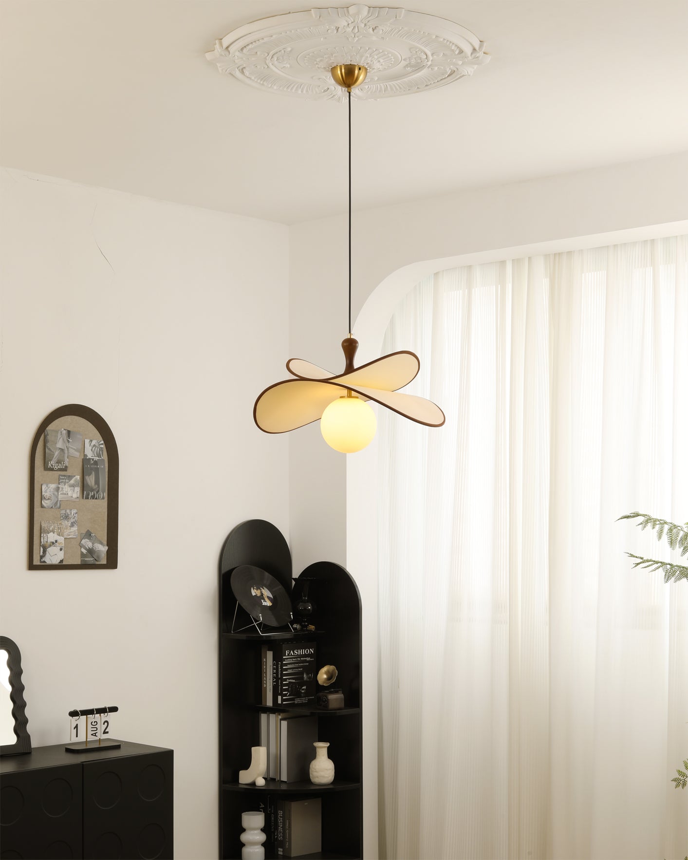 Fyano Modern Fabric Pendant Light