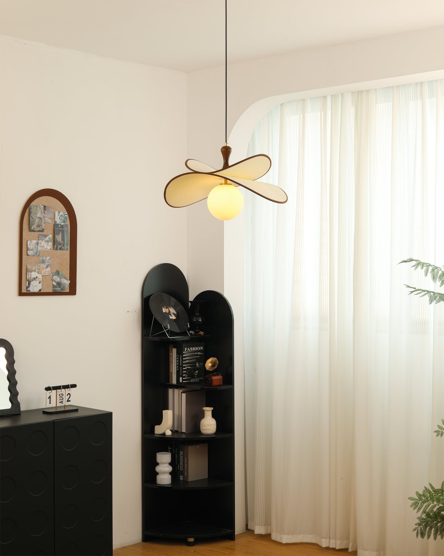 Fyano Modern Fabric Pendant Light