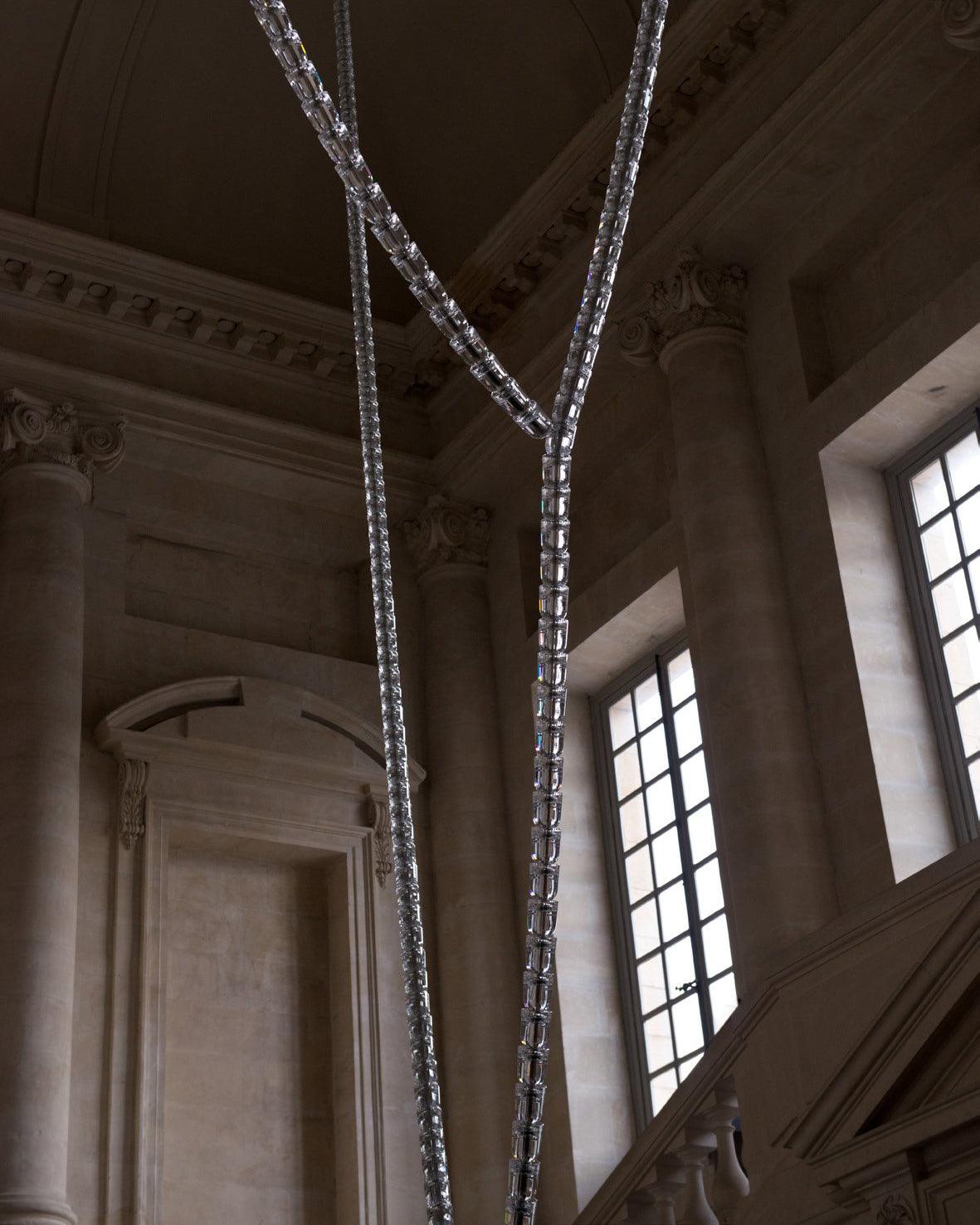 Gabriel Chrome Chandelier - Blowlighting