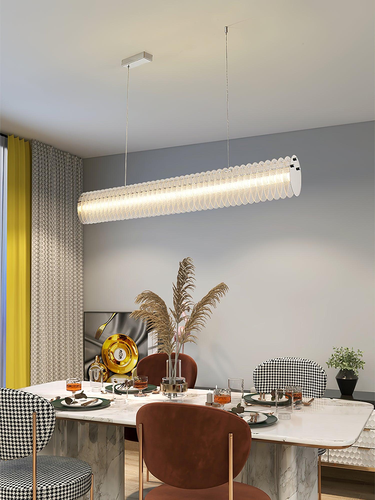 John Minimalist Metal Chandelier - Blowlighting
