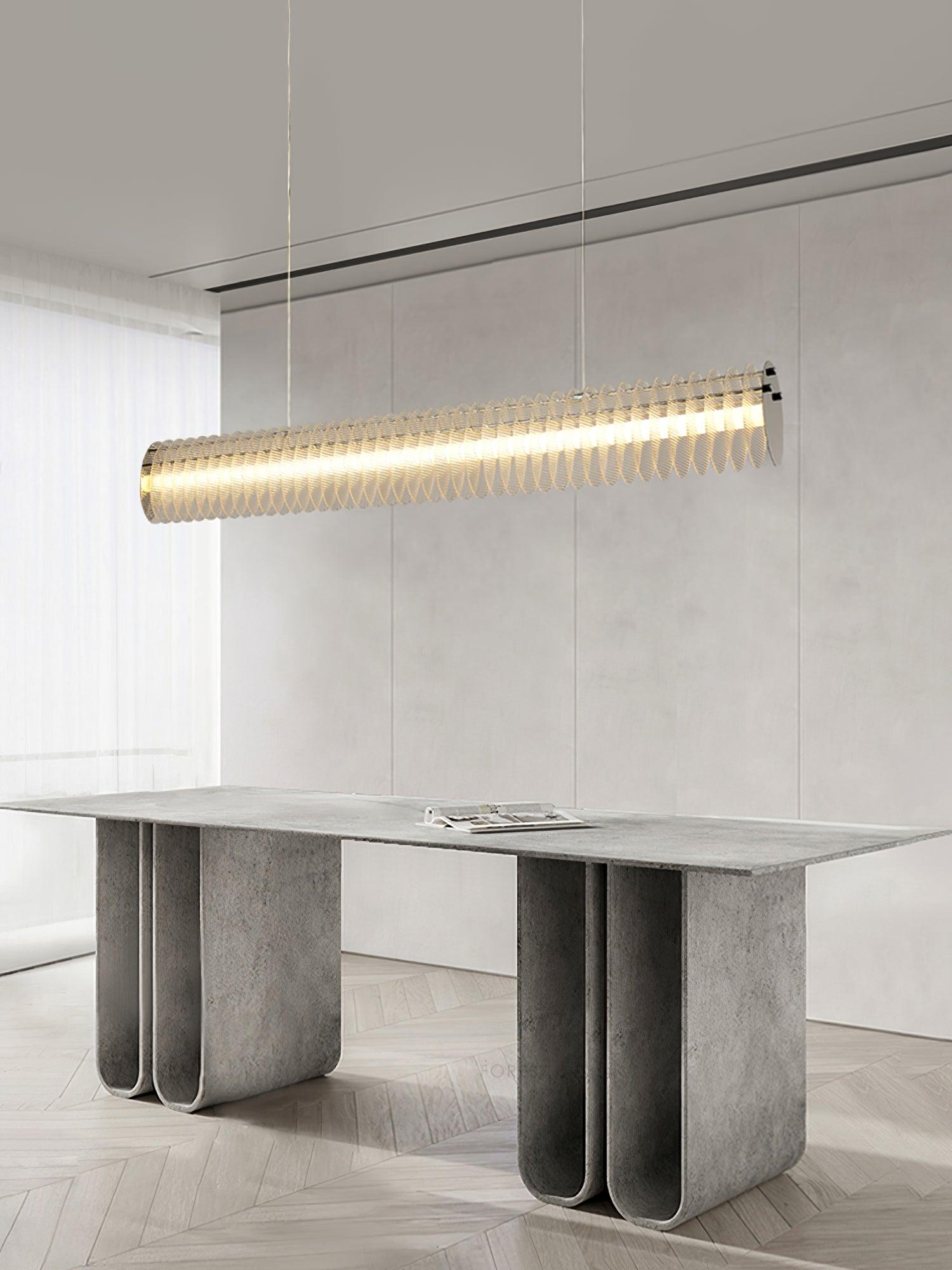 John Minimalist Metal Chandelier - Blowlighting