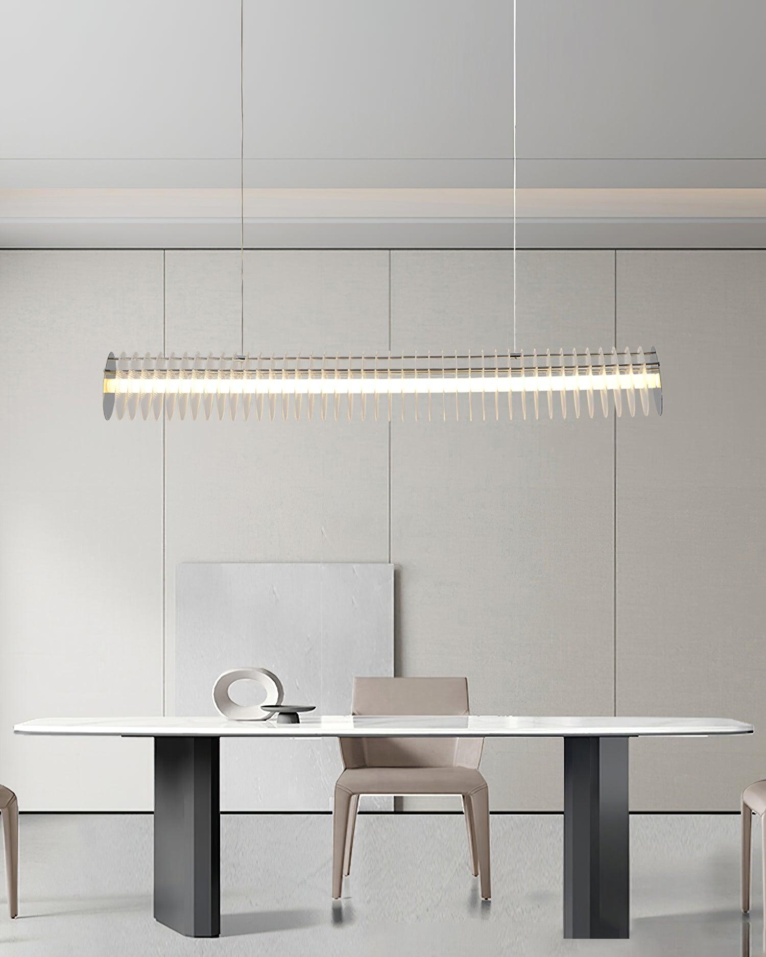 John Minimalist Metal Chandelier - Blowlighting