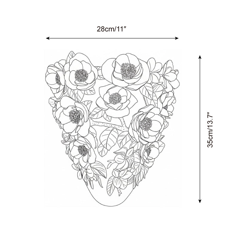 Marbella Romantic White Resin Wall Lamp