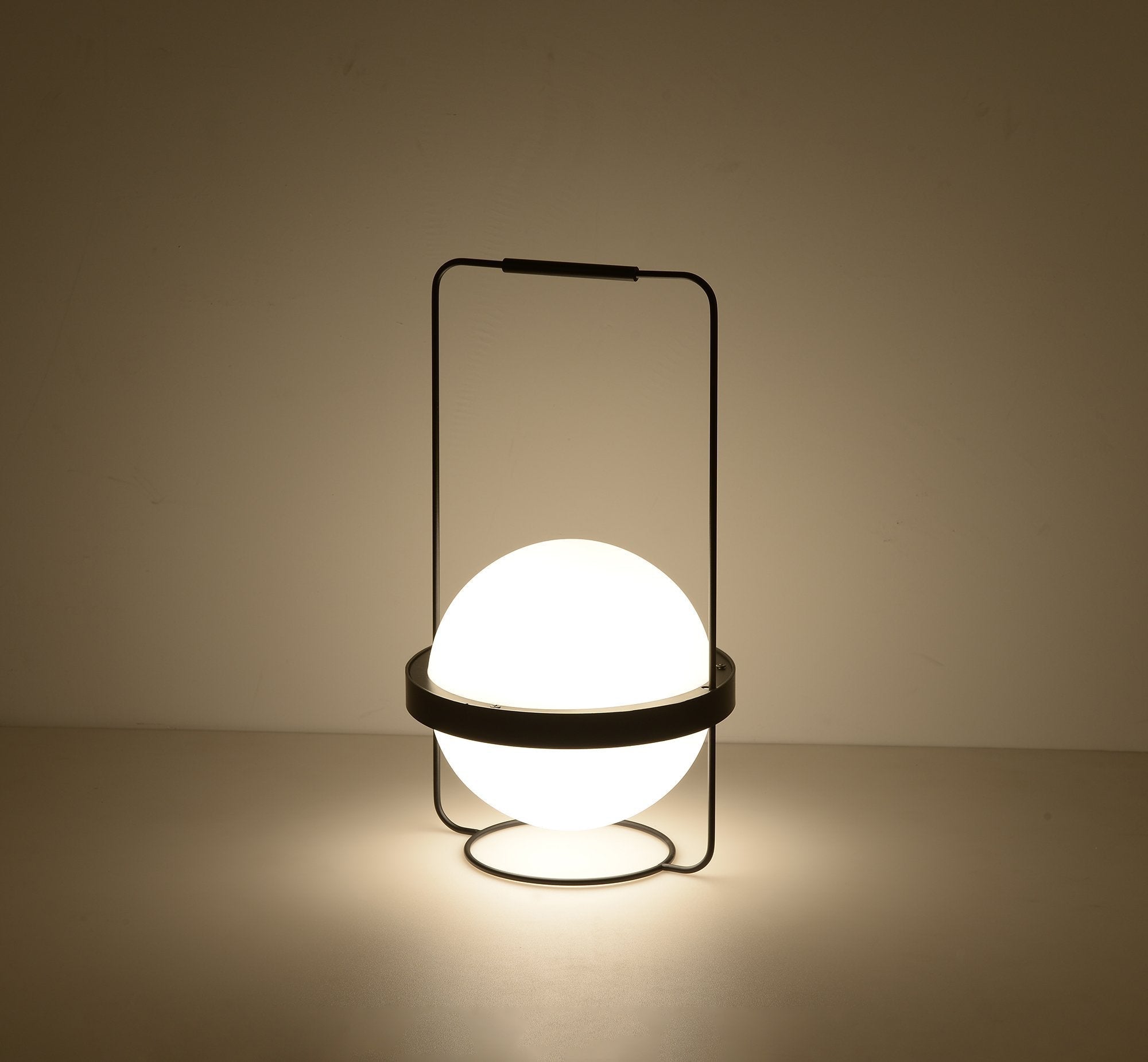 Eric Contemporary Metal Table Lamp - Blowlighting