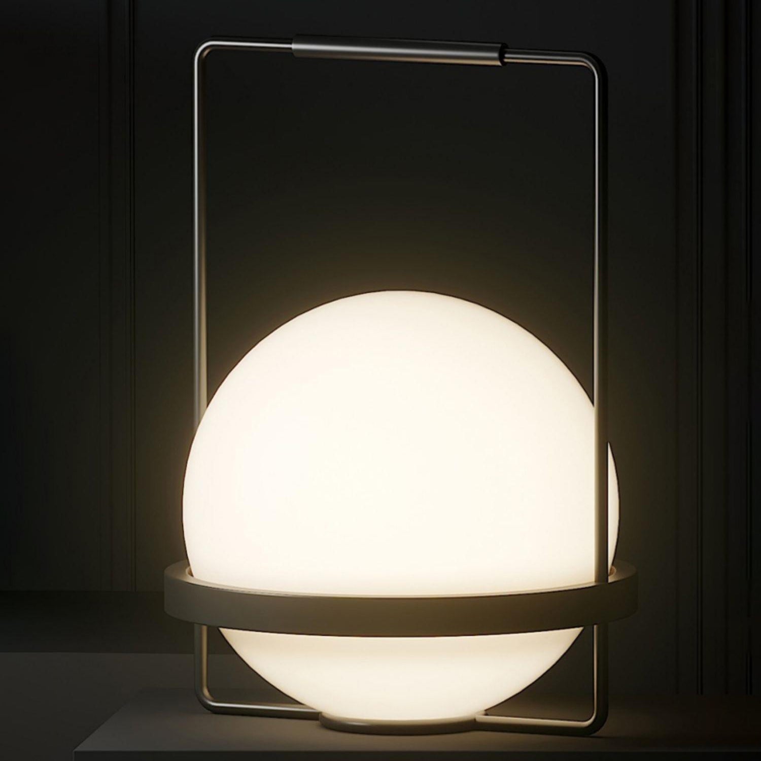 Eric Contemporary Metal Table Lamp - Blowlighting