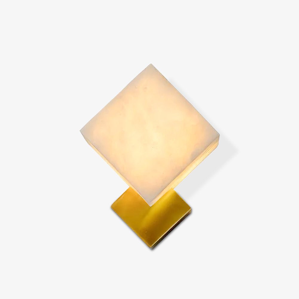 Arden Minimalist Alabaster Wall Light - Blowlighting