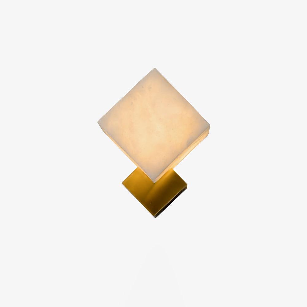 Arden Minimalist Alabaster Wall Light - Blowlighting