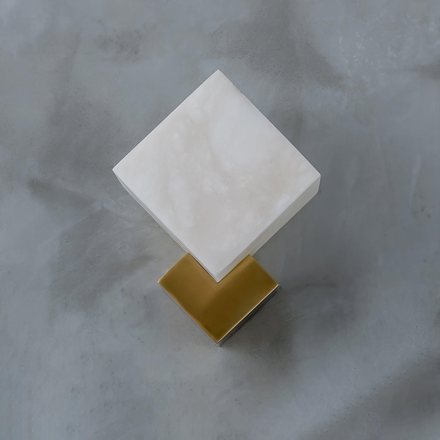 Arden Minimalist Alabaster Wall Light - Blowlighting