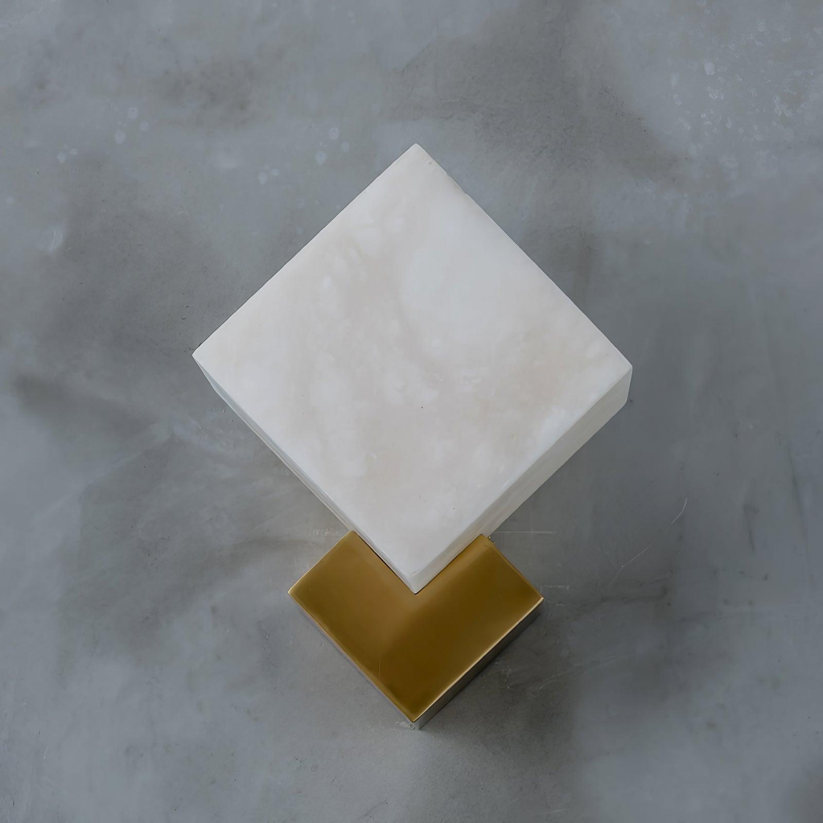 Arden Minimalist Alabaster Wall Light - Blowlighting