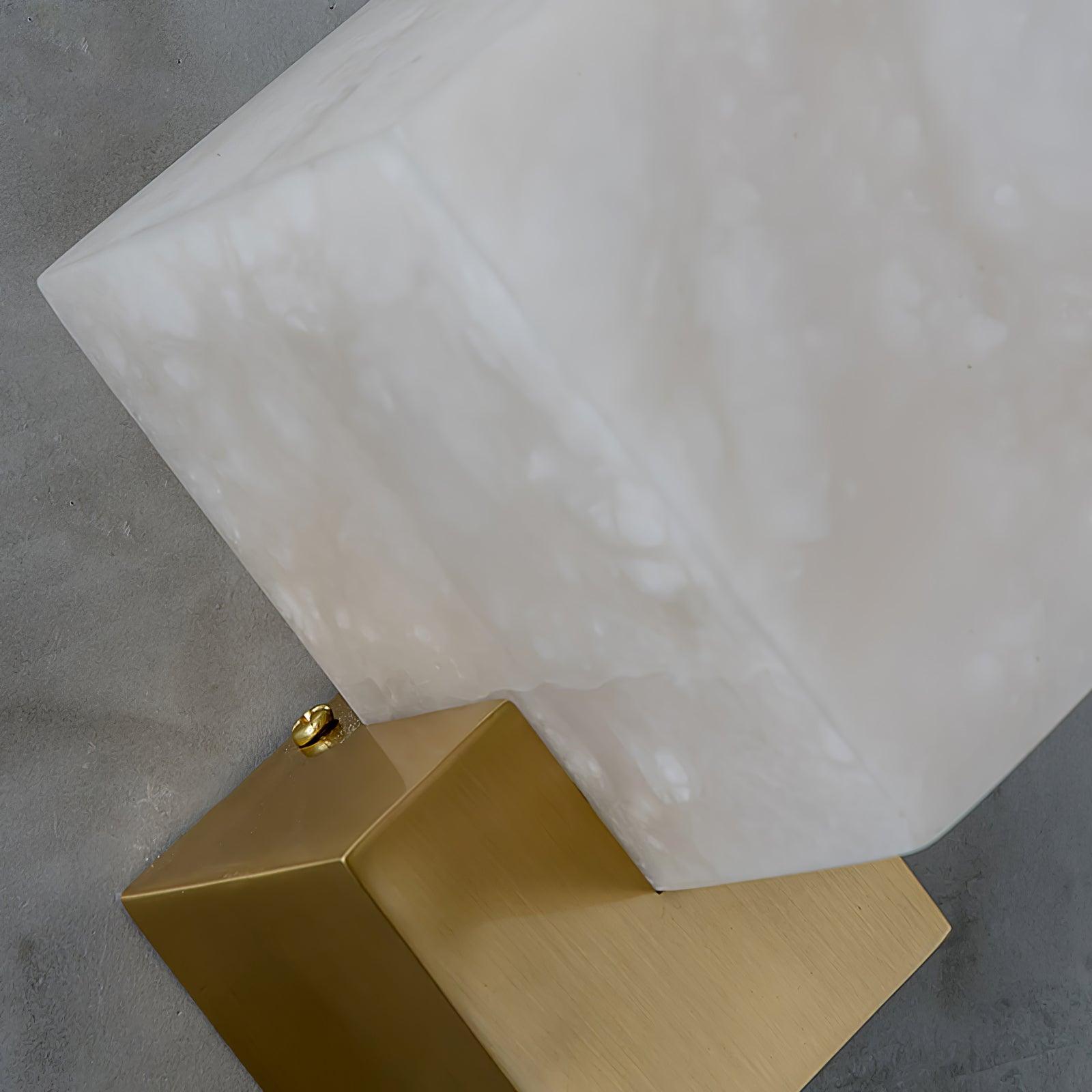 Arden Minimalist Alabaster Wall Light - Blowlighting