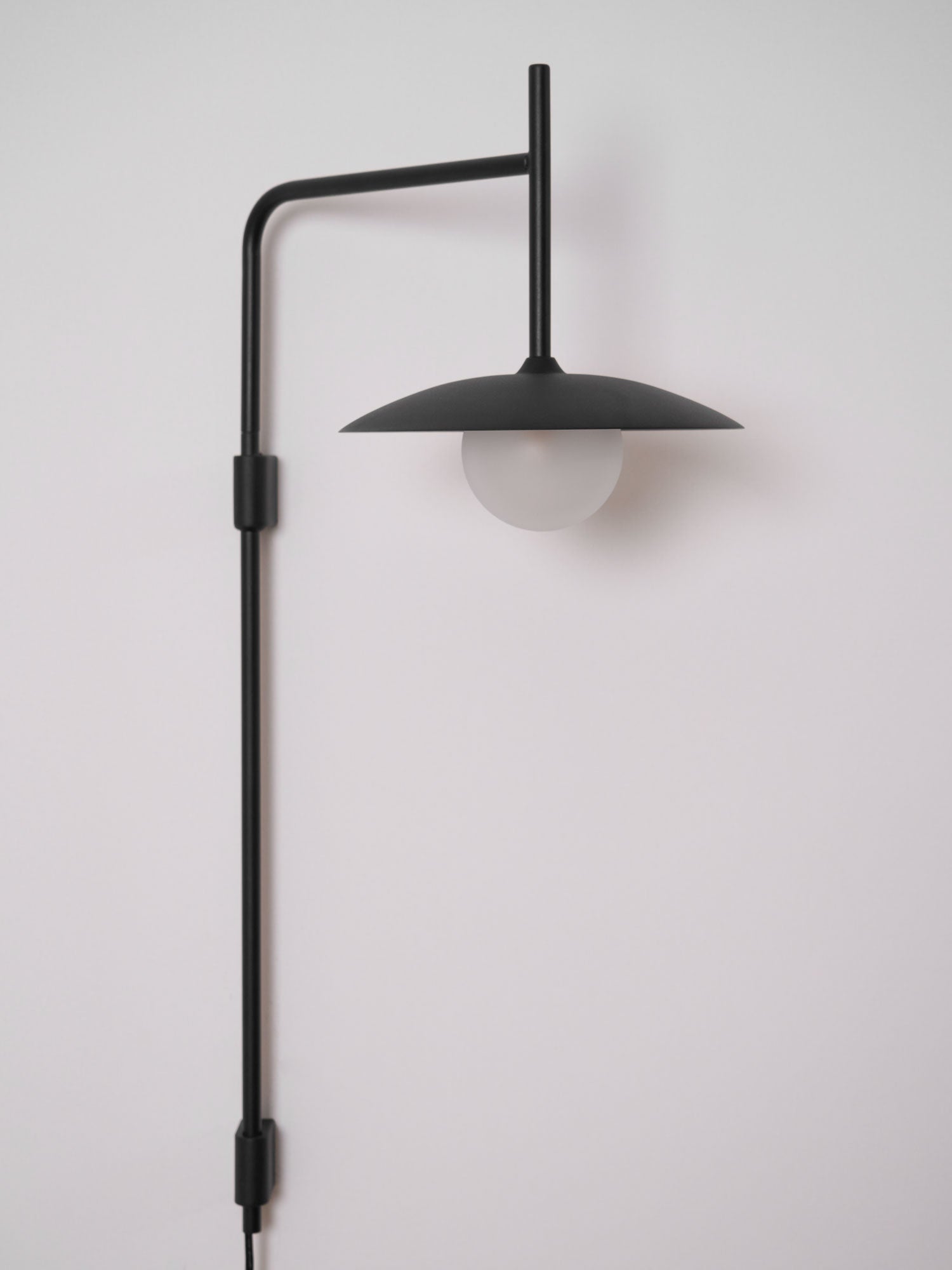 Gea Swing Arm Plug-in Wall Lamp - Blowlighting