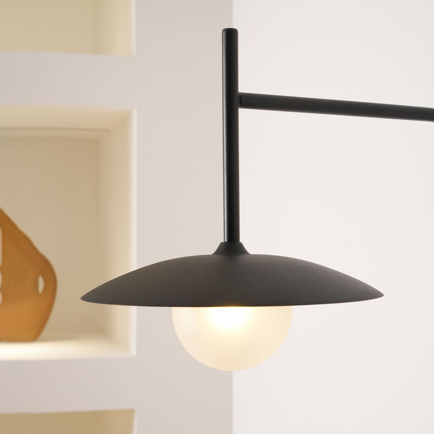 Gea Swing Arm Plug-in Wall Lamp - Blowlighting