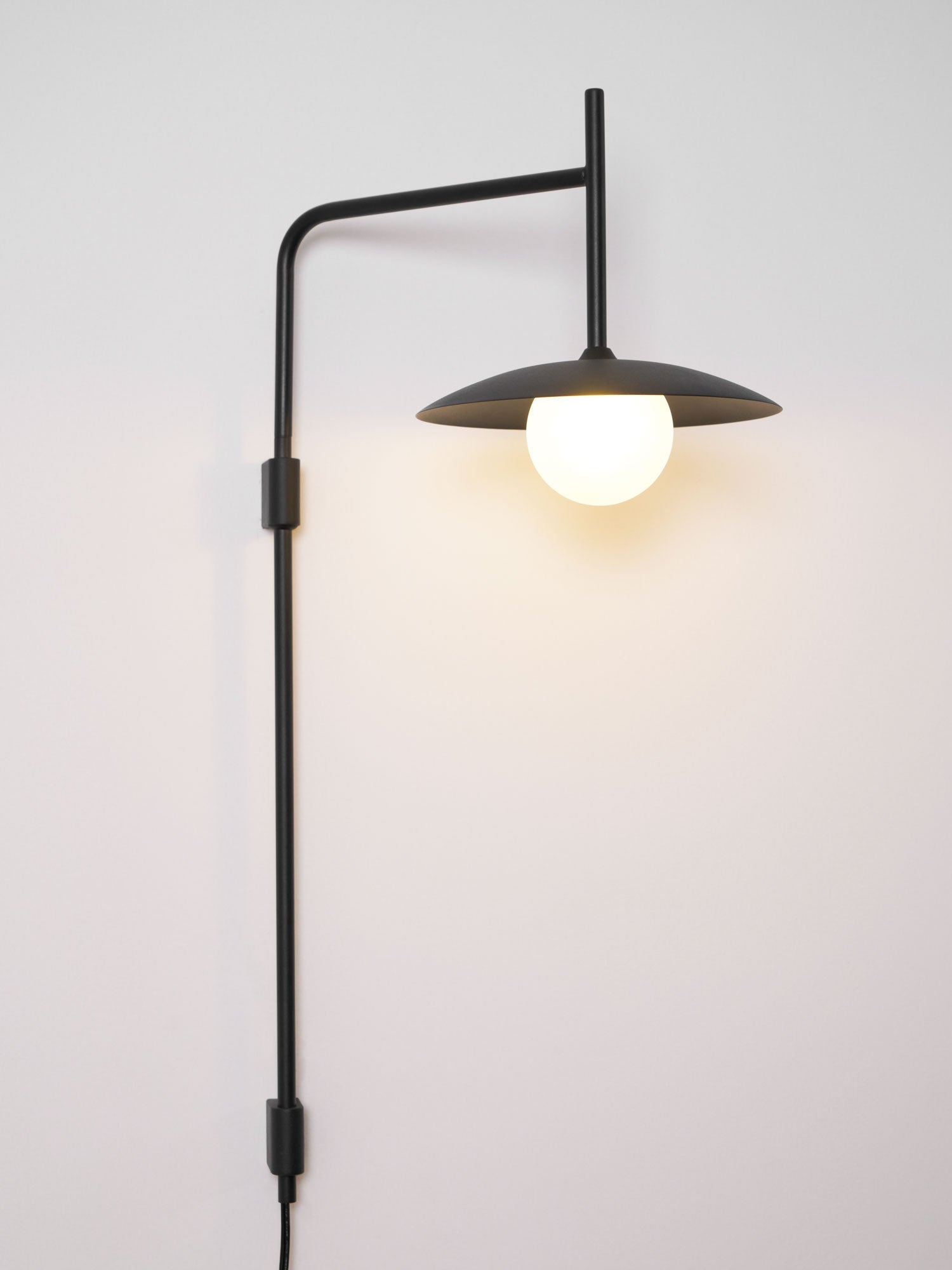Gea Swing Arm Plug-in Wall Lamp - Blowlighting