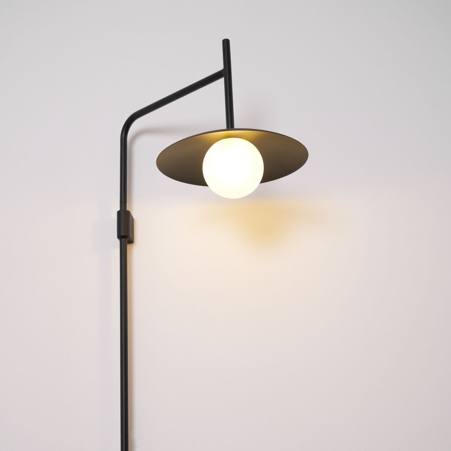 Gea Swing Arm Plug-in Wall Lamp - Blowlighting