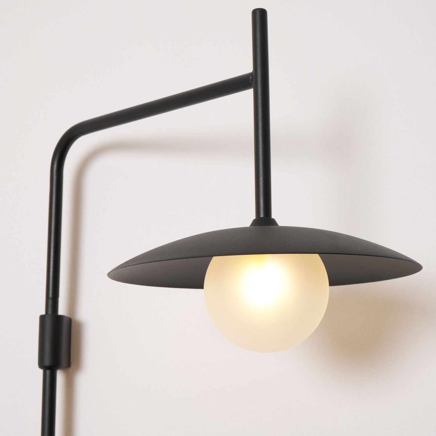 Gea Swing Arm Plug-in Wall Lamp - Blowlighting