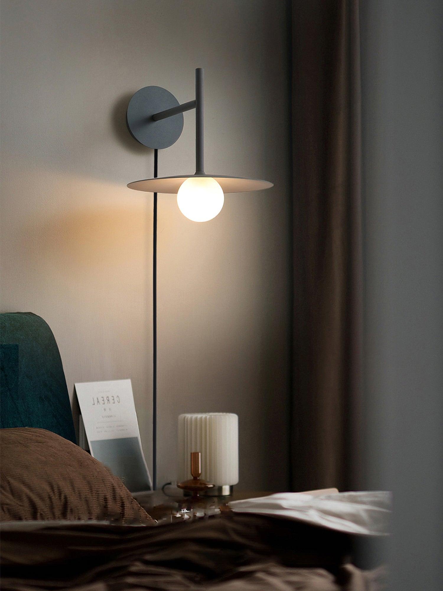 Gea Iron Plug-In Wall Lamp - Blowlighting