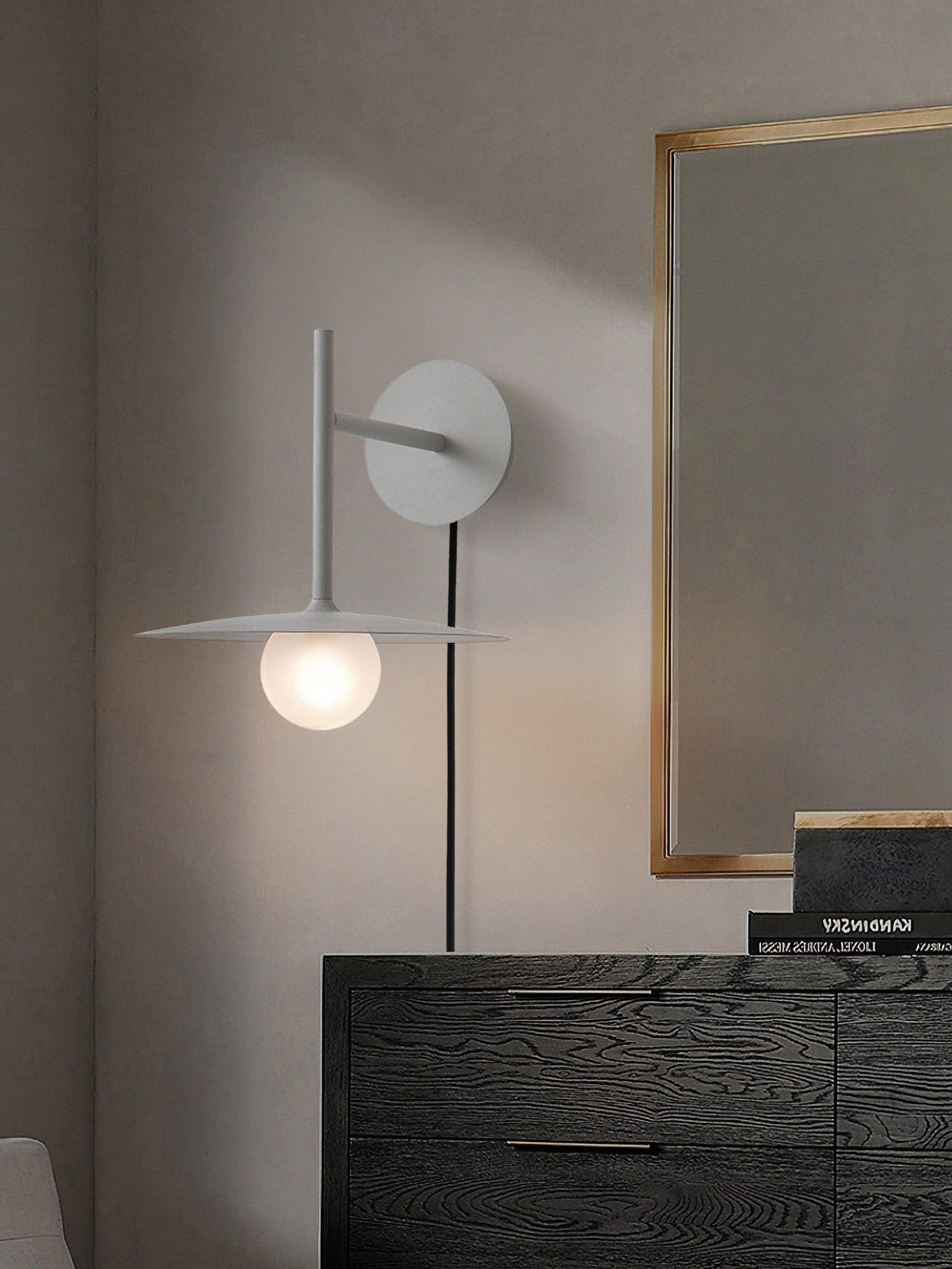 Gea Iron Plug-In Wall Lamp - Blowlighting