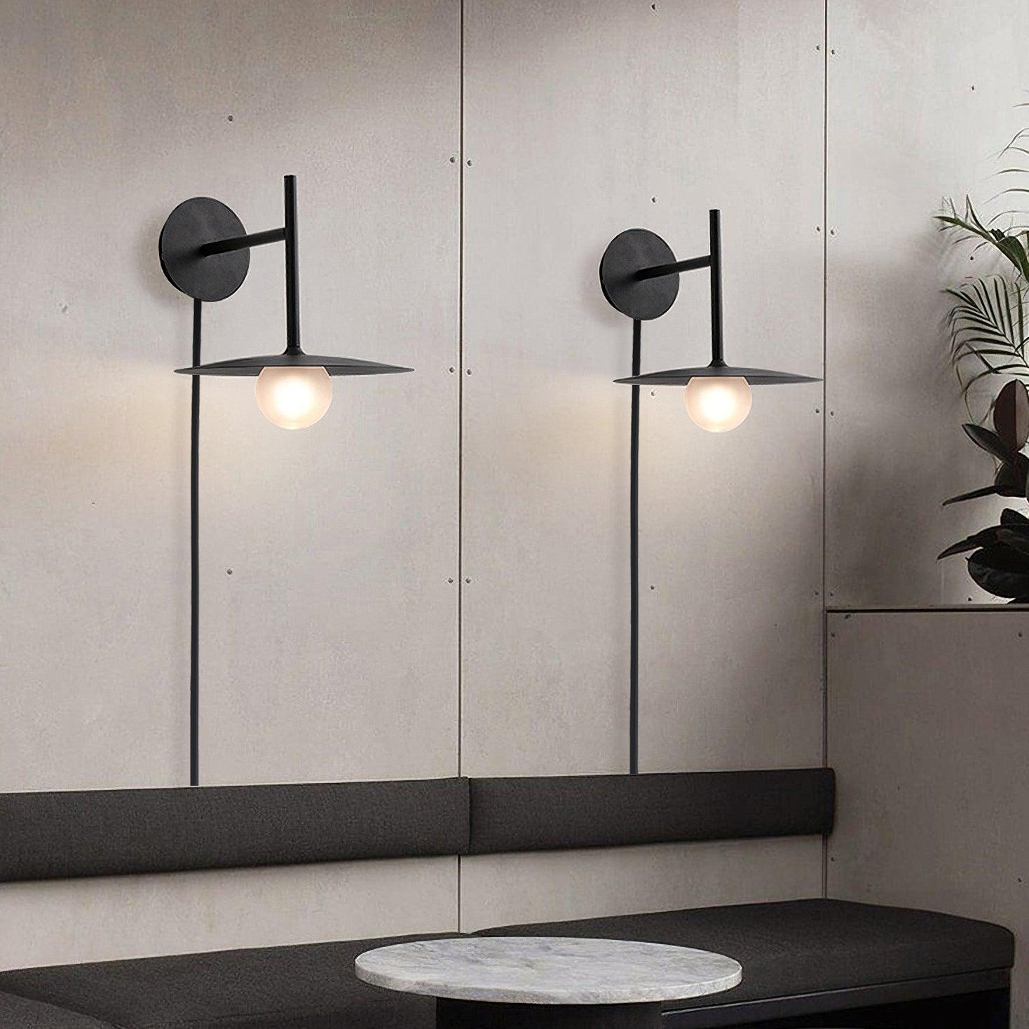 Gea Iron Plug-In Wall Lamp - Blowlighting