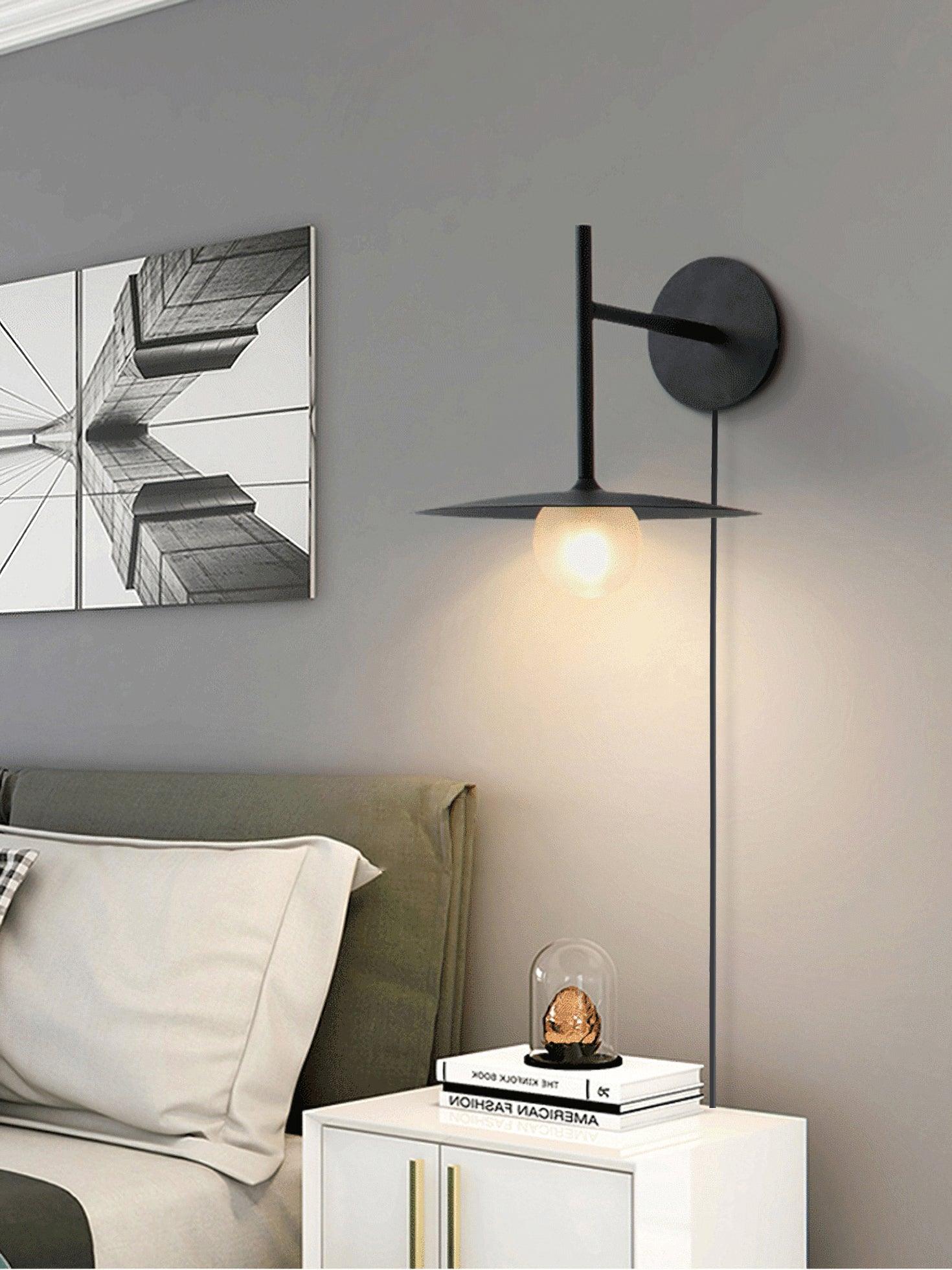 Gea Iron Plug-In Wall Lamp - Blowlighting