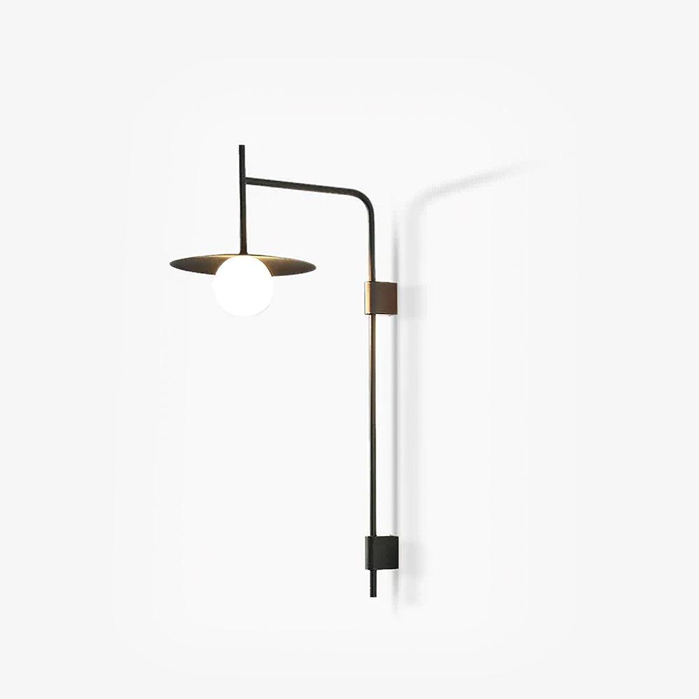 Gea Swing Arm Plug-in Wall Lamp - Blowlighting