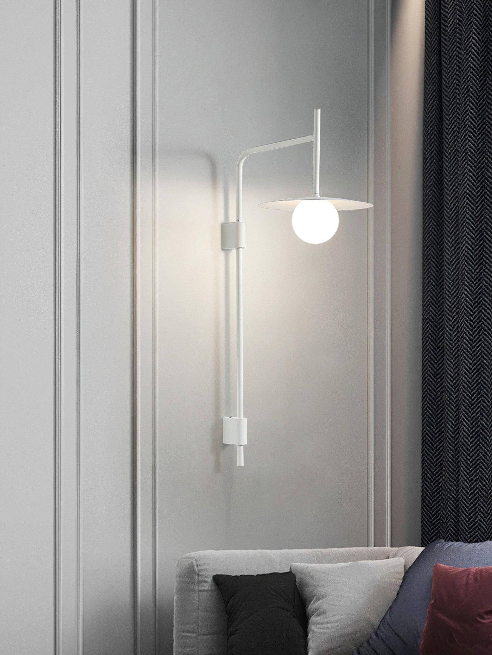 Gea Swing Arm Plug-in Wall Lamp - Blowlighting