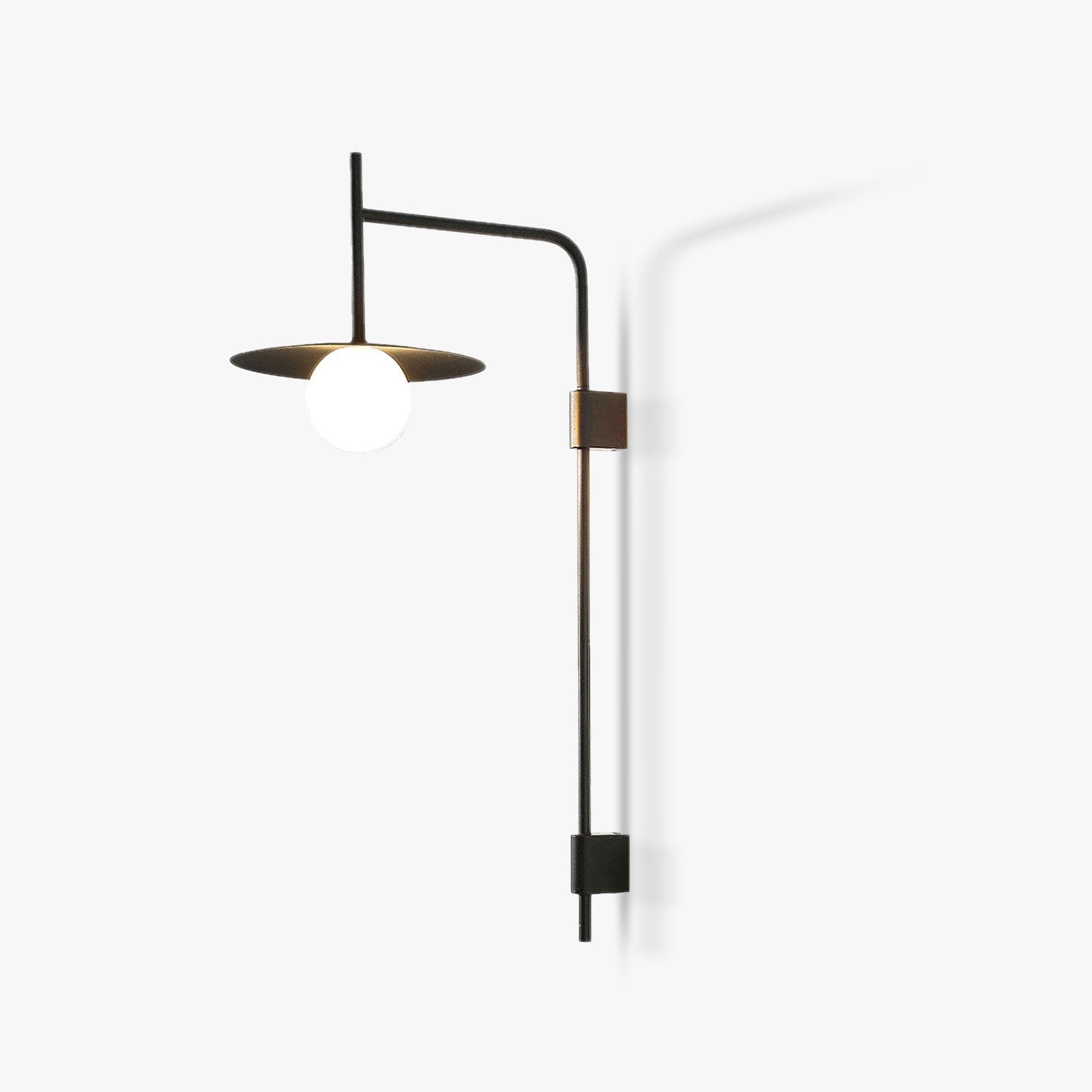 Gea Swing Arm Plug-in Wall Lamp - Blowlighting