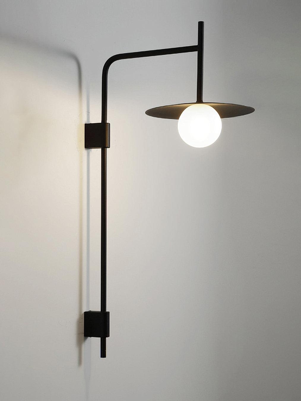 Gea Swing Arm Plug-in Wall Lamp - Blowlighting