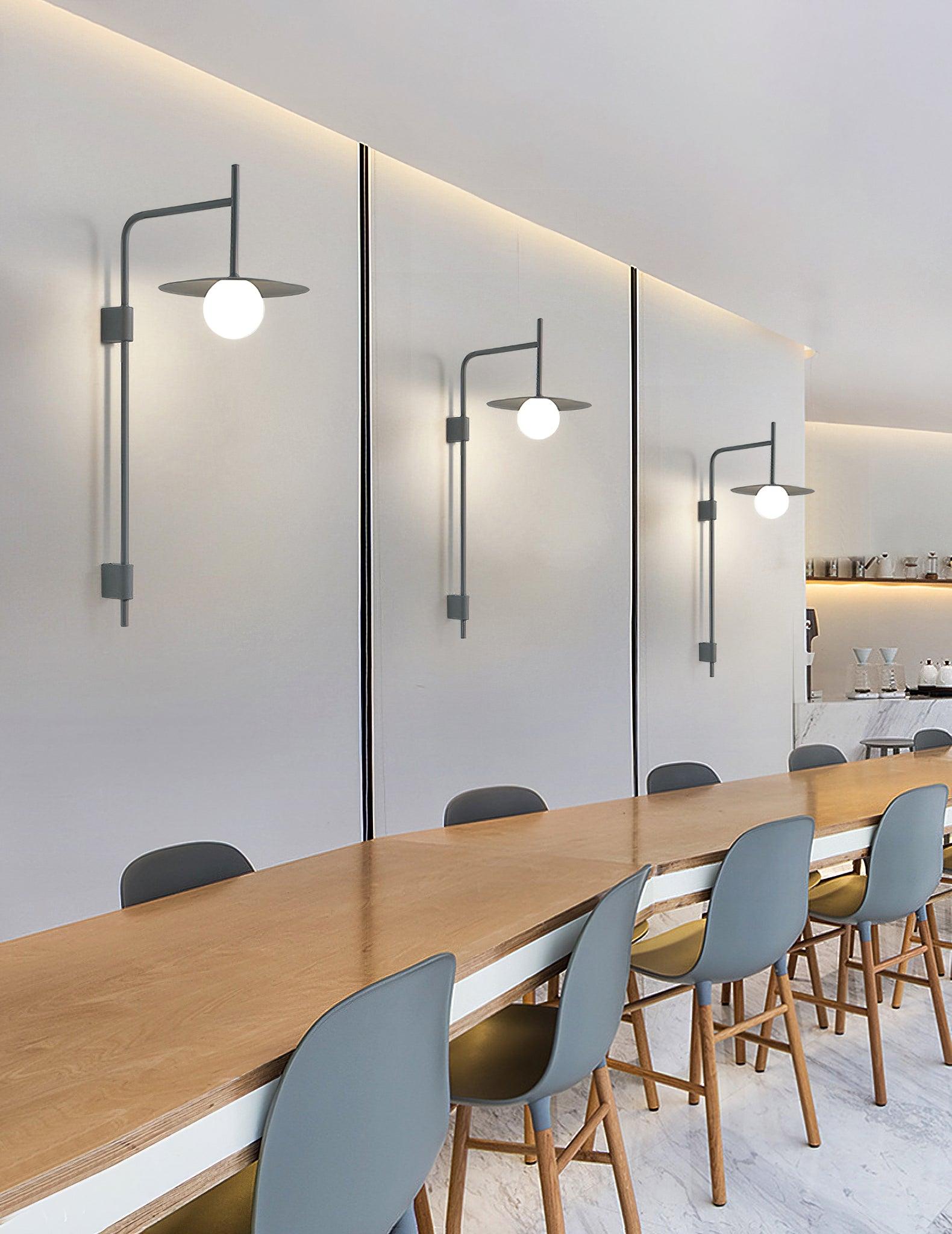 Gea Swing Arm Plug-in Wall Lamp - Blowlighting