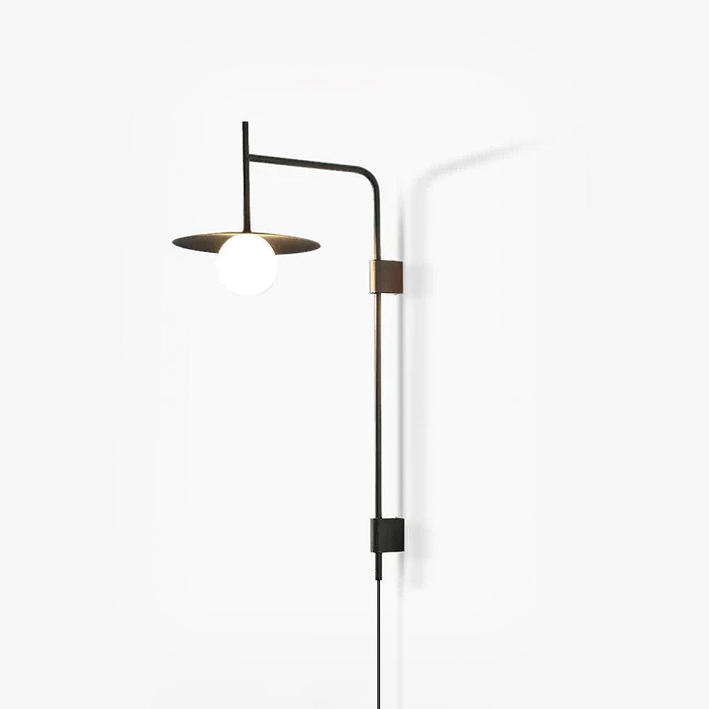 Gea Swing Arm Plug-in Wall Lamp - Blowlighting