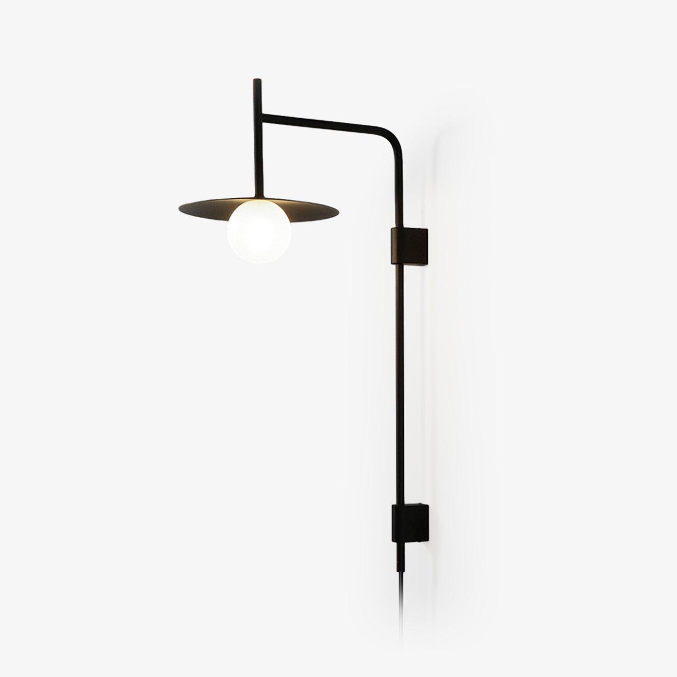 Gea Swing Arm Plug-in Wall Lamp - Blowlighting