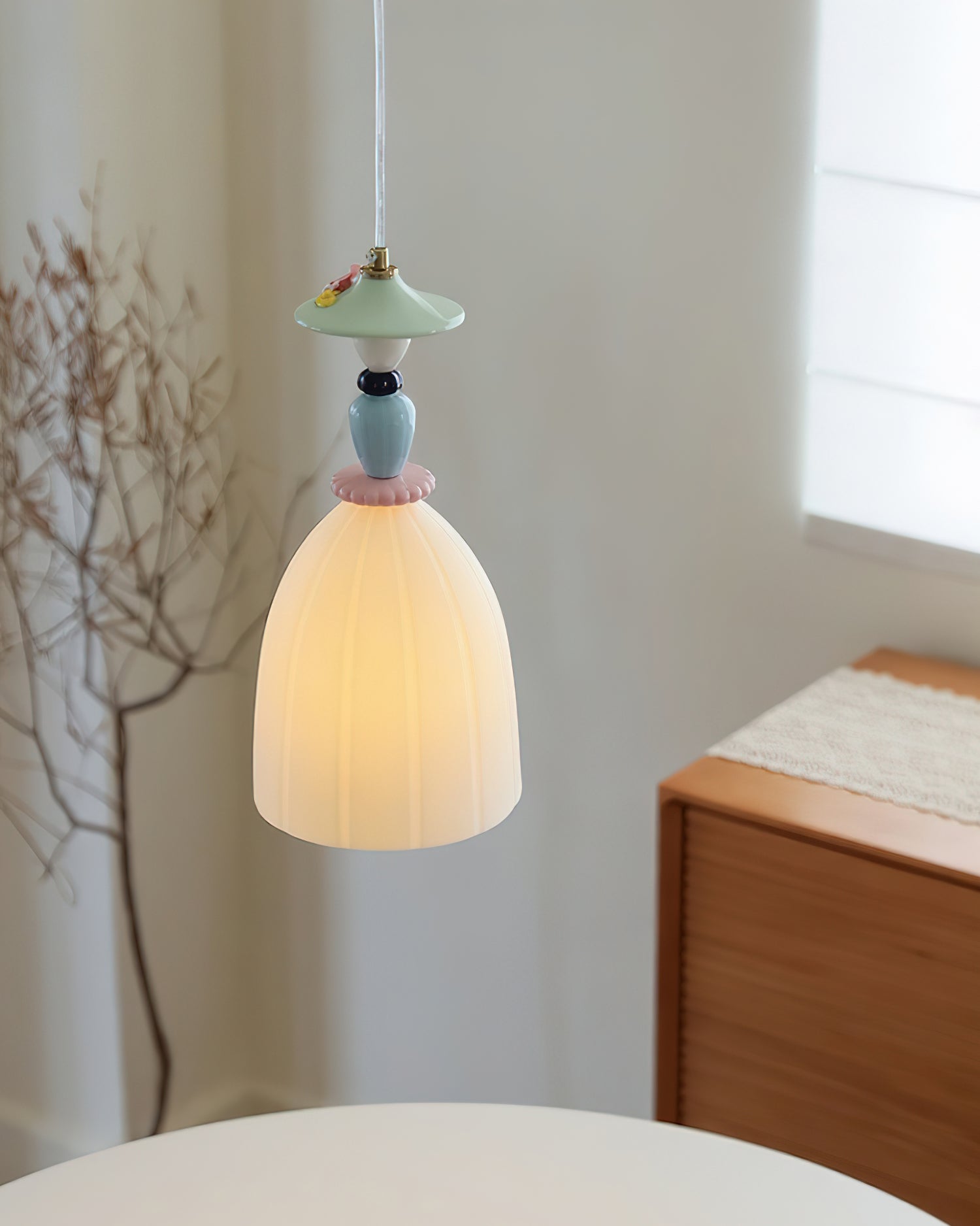 Confetto Art Deco Dome Pendant Lamp