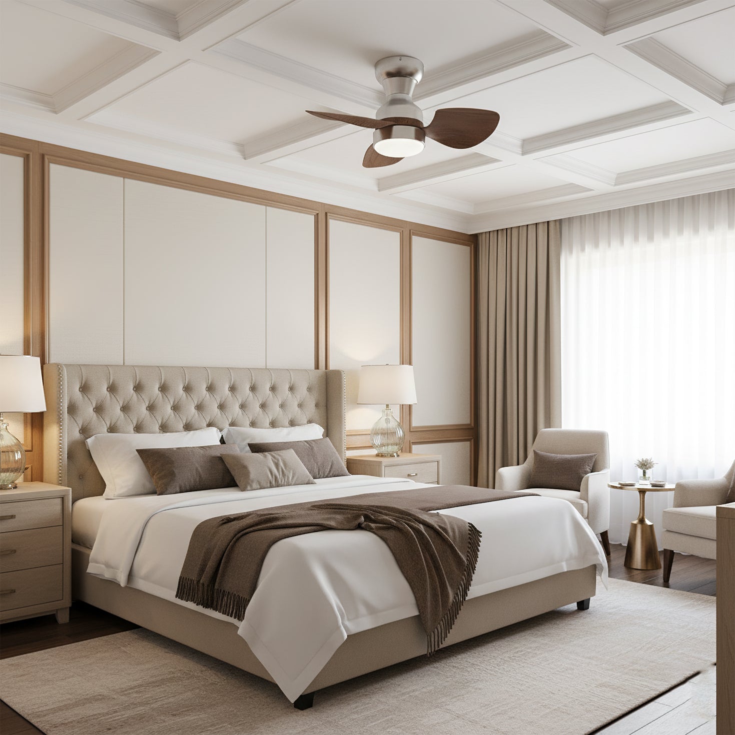 Haiku Modern ABS Ceiling Fan Light