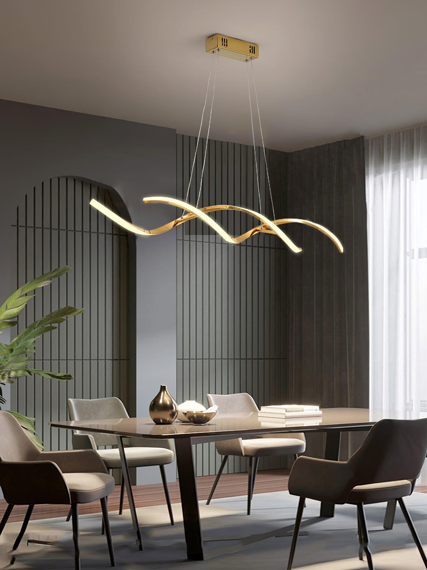 Gentle Waves Pendant Light - Blowlighting