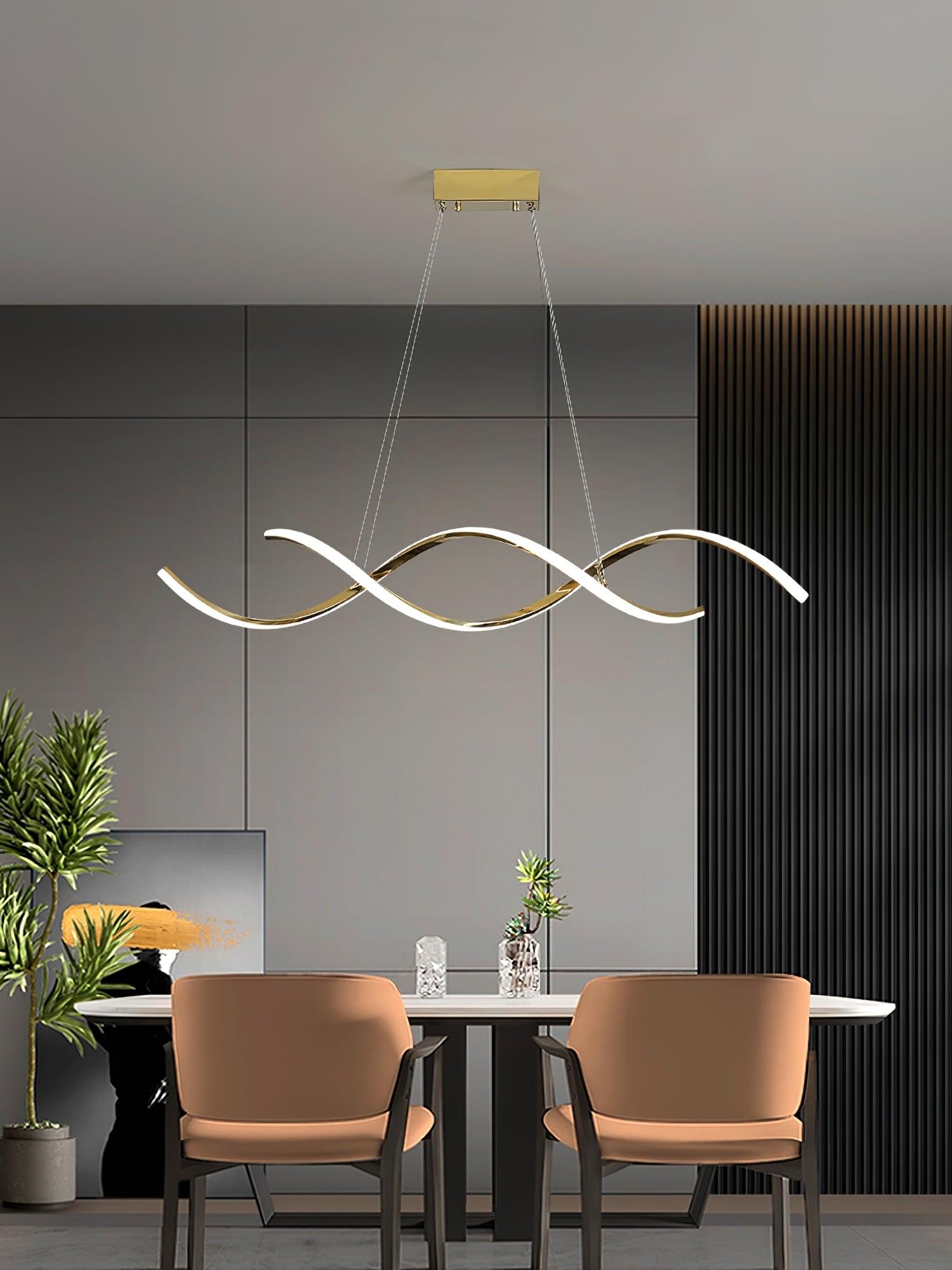 Gentle Waves Pendant Light - Blowlighting