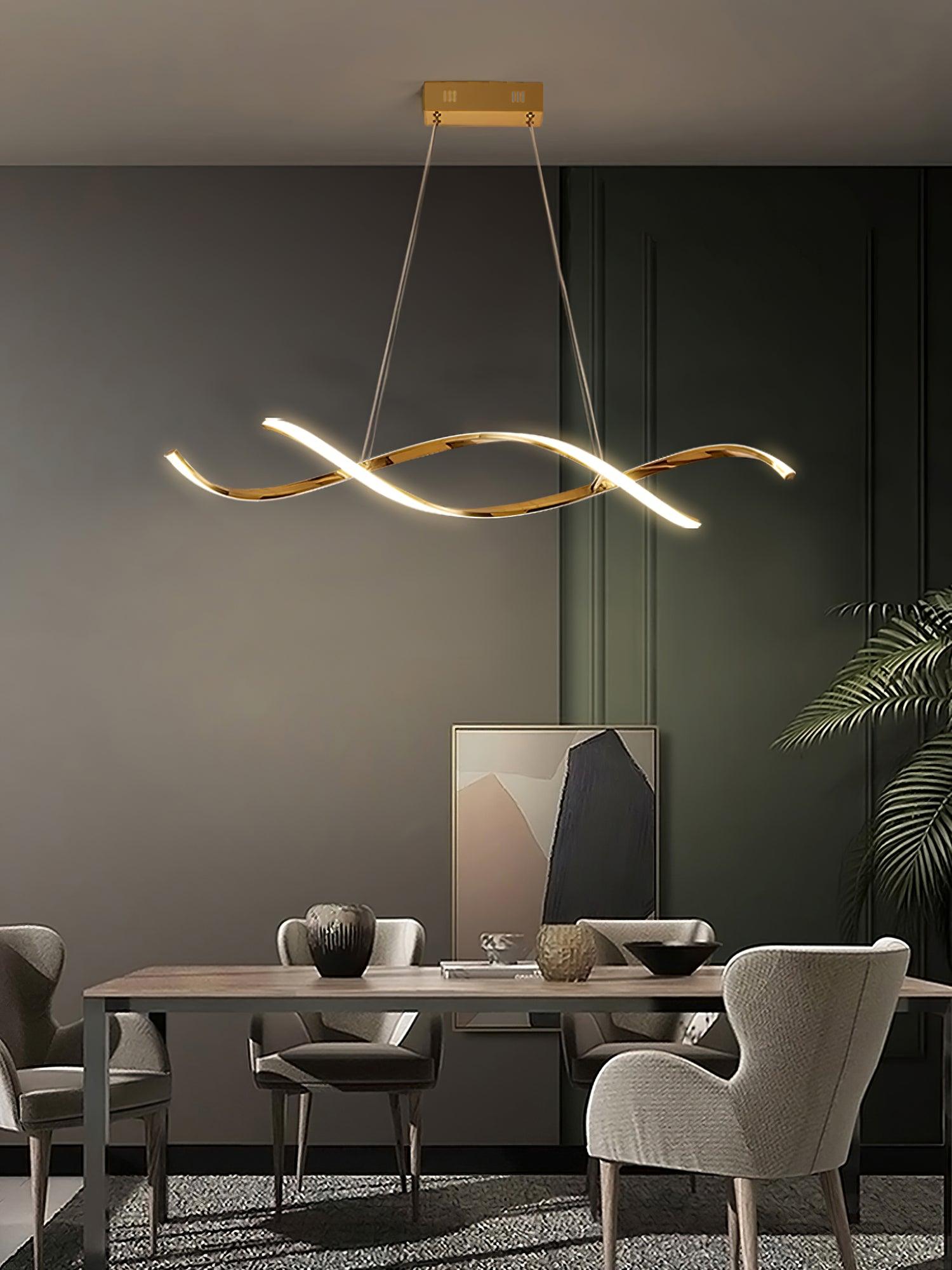 Gentle Waves Pendant Light - Blowlighting