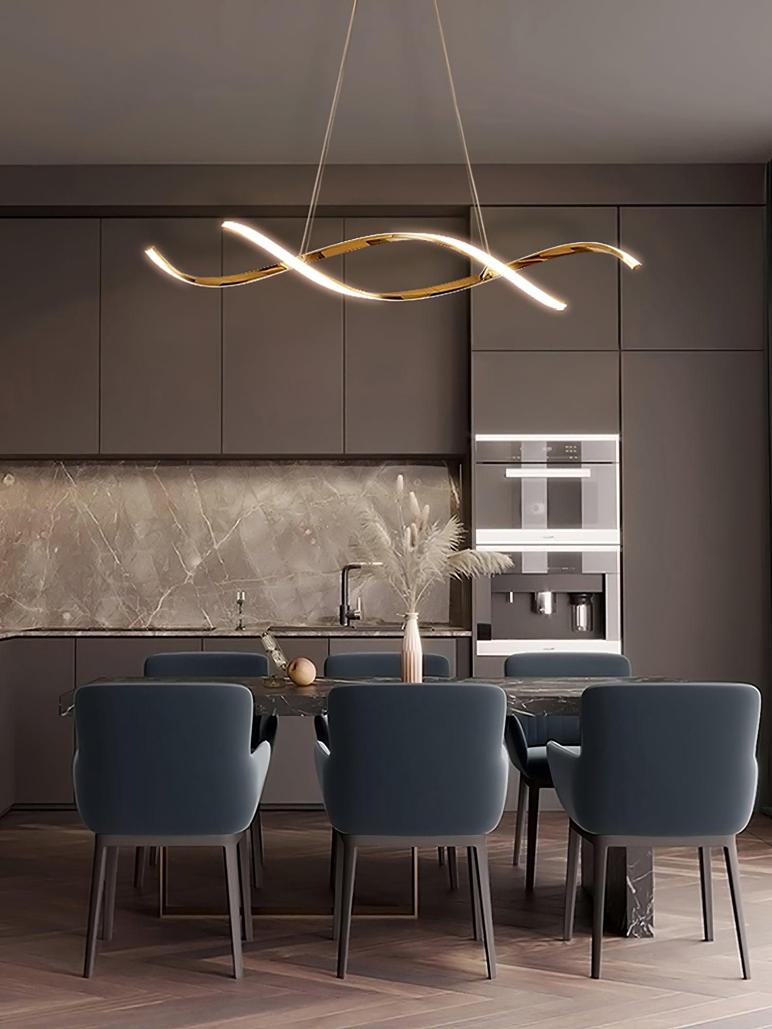 Gentle Waves Pendant Light - Blowlighting