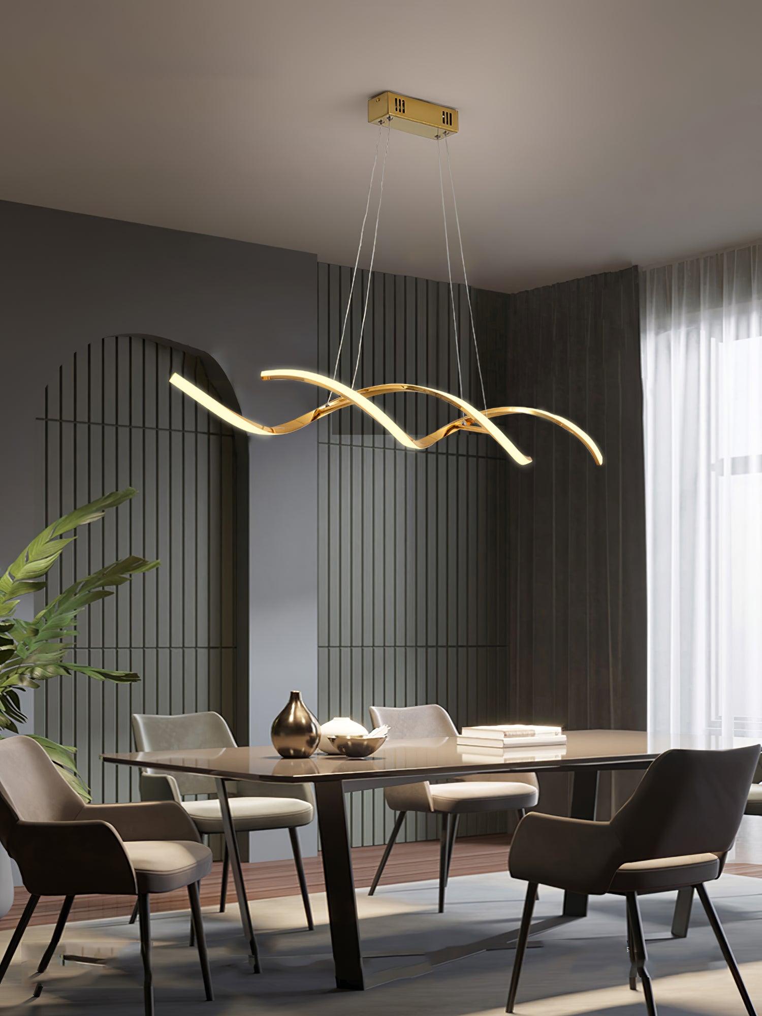 Gentle Waves Pendant Light - Blowlighting