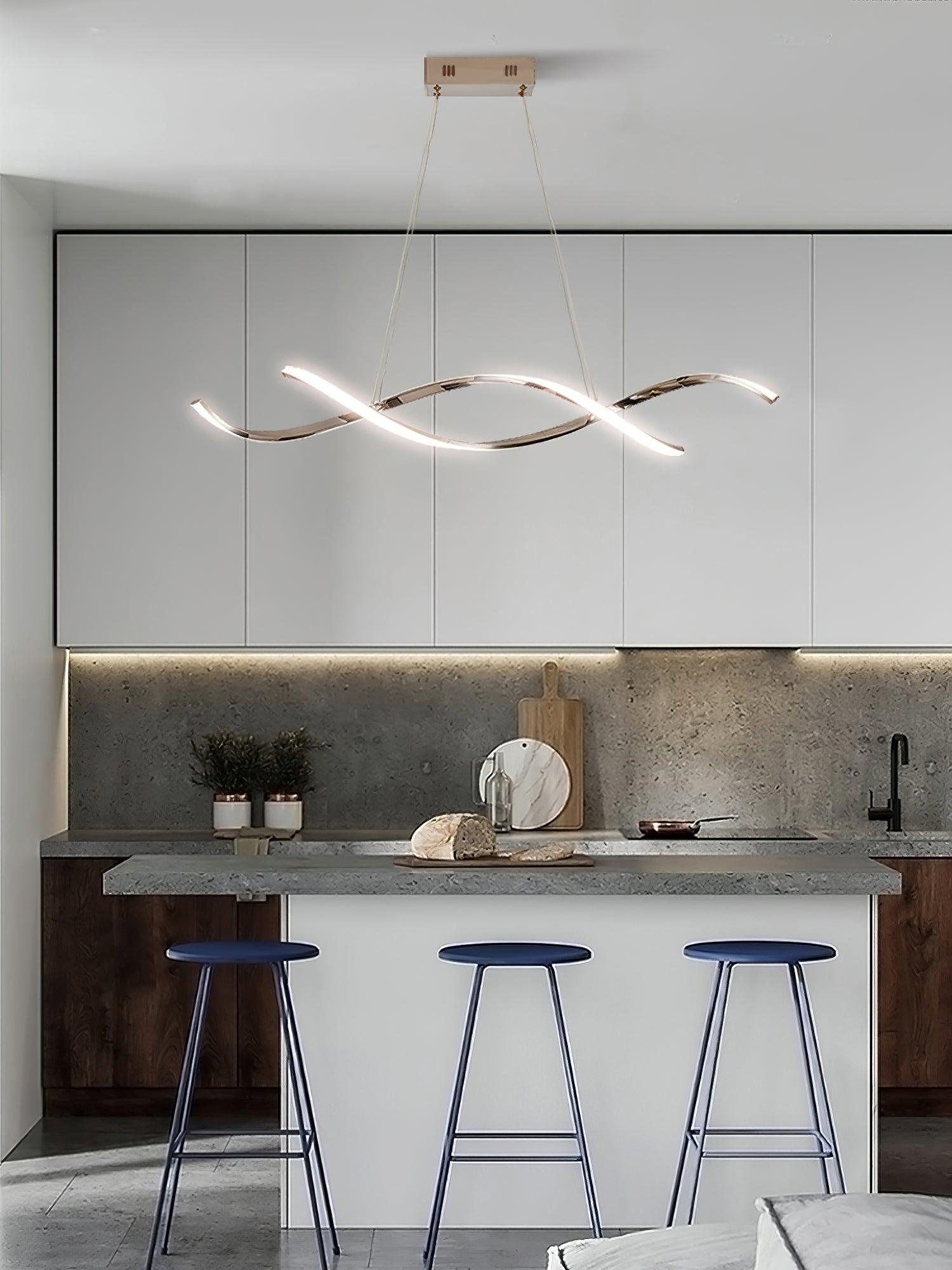 Gentle Waves Pendant Light - Blowlighting